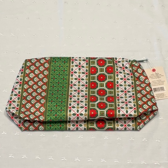 Hallmark Holiday Zippered Large Cosmetic Bag - Picture 3 of 4